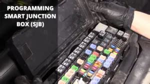 smart junction box fusion reprogram|Programming Smart Junction Box (SJB): Step By Step.